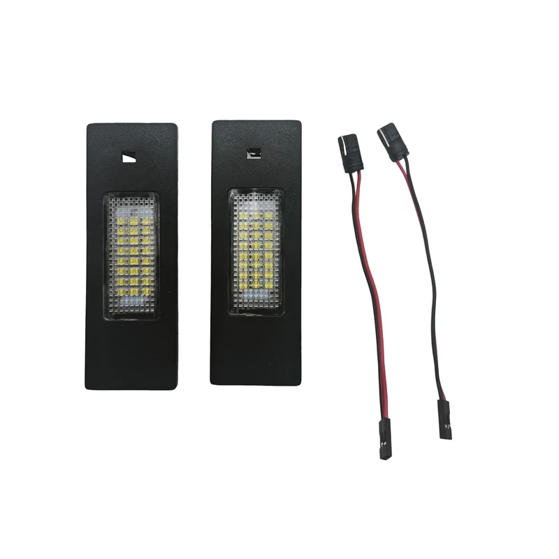 

Для BMW 1 серии E81 E87 E63 E64 M6 E85 E86 Z4 F12 F13 F20 K48 MINI R60 R61 Светодиодная лампа номерного знака автомобиля Luz No Error