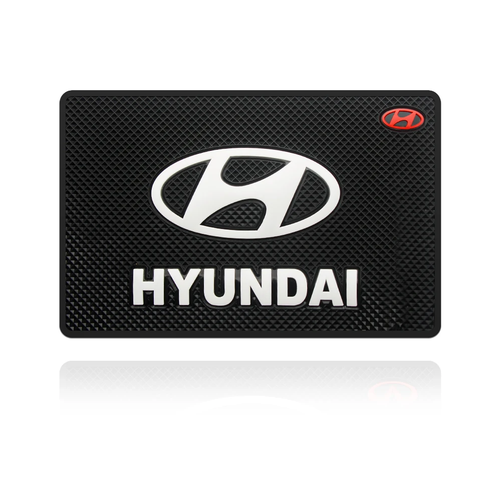 

Автомобильная раздвижная накладка на приборную панель салона автомобиля, силиконовая противоскользящая накладка для Hyundai i20 i30 i40 tucson Solaris Accent Azera, аксессуары