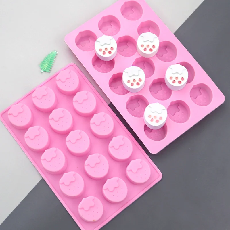 Силиконовая форма для выпечки торта 15 ячеек