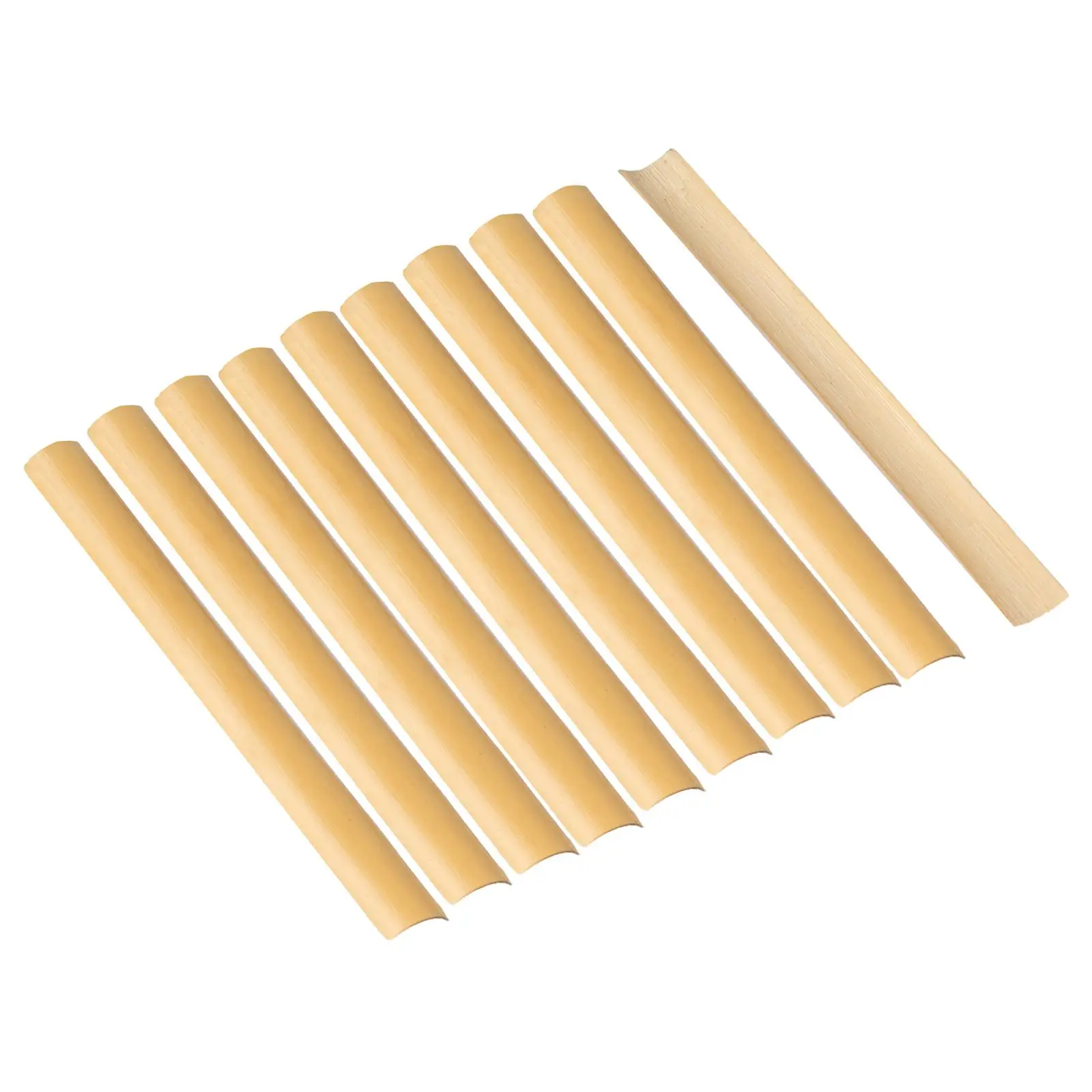 

10 шт., аксессуары для инструментов, гобой, пробковый язычок, древесный ветер, сменный прибор, аксессуар, гобой, язычок для начинающих