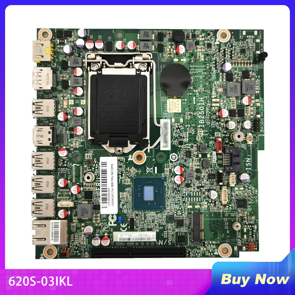 

Материнская плата IB250IH 00XK297 1151 DDR4 для Lenovo 620S-03IKL, идеальное тестирование перед отправкой