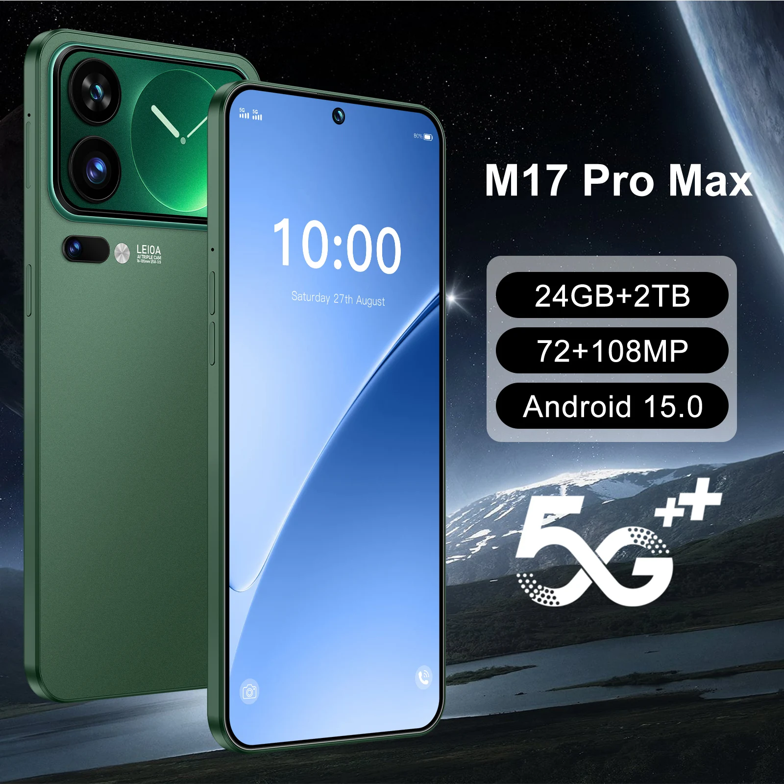 Фото НОВИНКА 2026: ХИТ ПРОДАЖ! Силиконовый чехол для M17 Pro Max 7.3