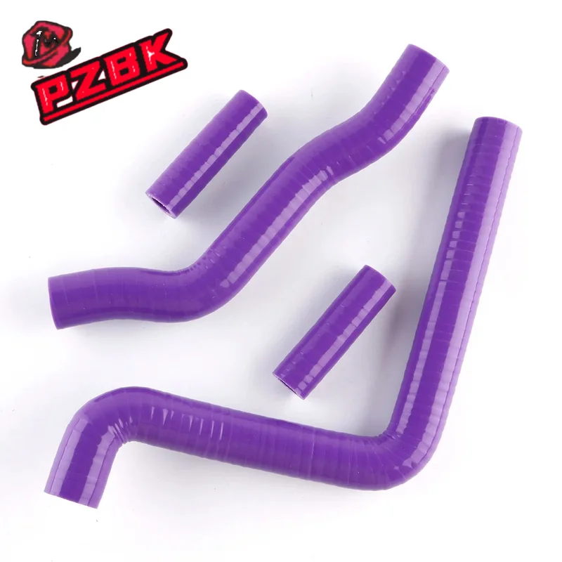 4 шт. для Kawasaki KX250 2005-2007 силиконовый шланг охлаждающей жидкости радиатора