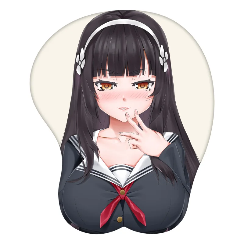 3d-коврик для мыши девочек силиконовый коврик с рисунком из искусственного аниме