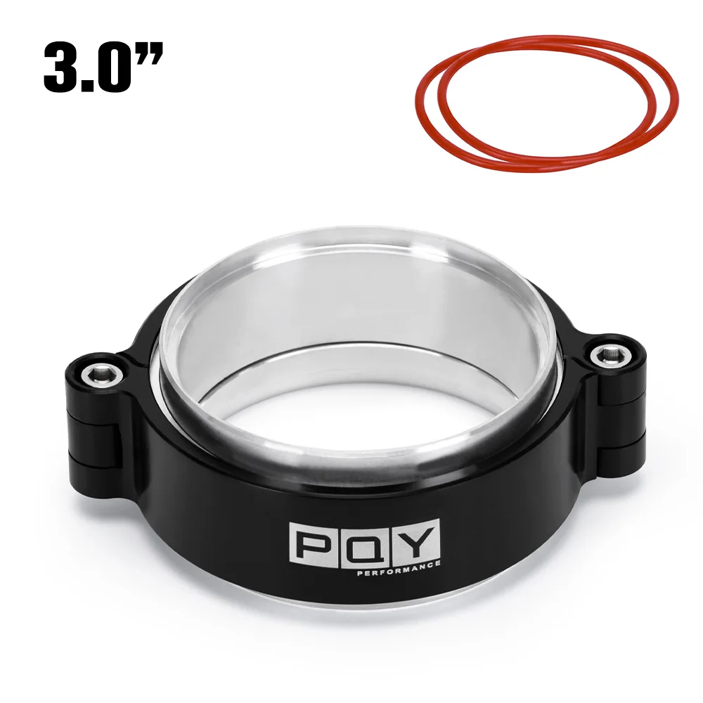 

PQY-вытяжной v-образный зажим с фланцевой системой с ассеменированным анодированным зажимом для 2 "2,5" 3 "OD Turbo Dump Pipe PQY-VCE01/02/03