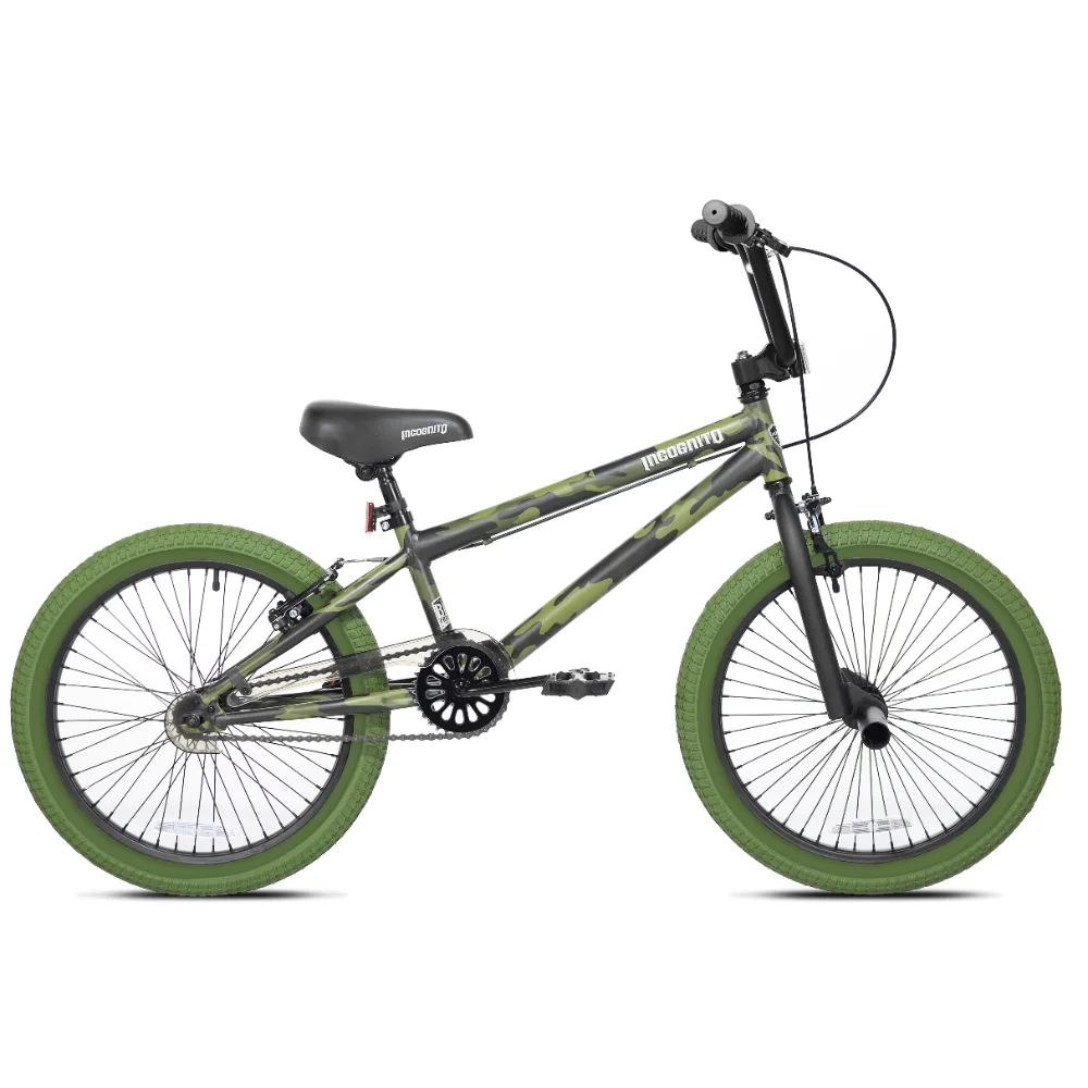 

Kent Bicycles 20" Incognito Boy's BMX Child Bicycle, Green Camouflage kids bike