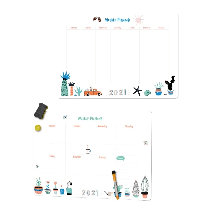 

Магнитная доска. Календарь. Еженедельная доска со списком дел. Список покупок.