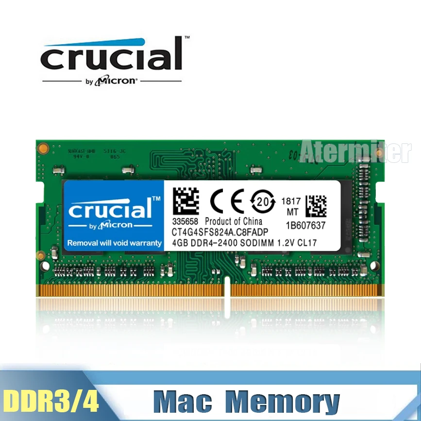 Оперативная память Crucial DDR4 оперативная PC4 8 ГБ 4 16 2400 МГц 2666 2133 3200 1 2 в so-dimm ddr4 ноутбук