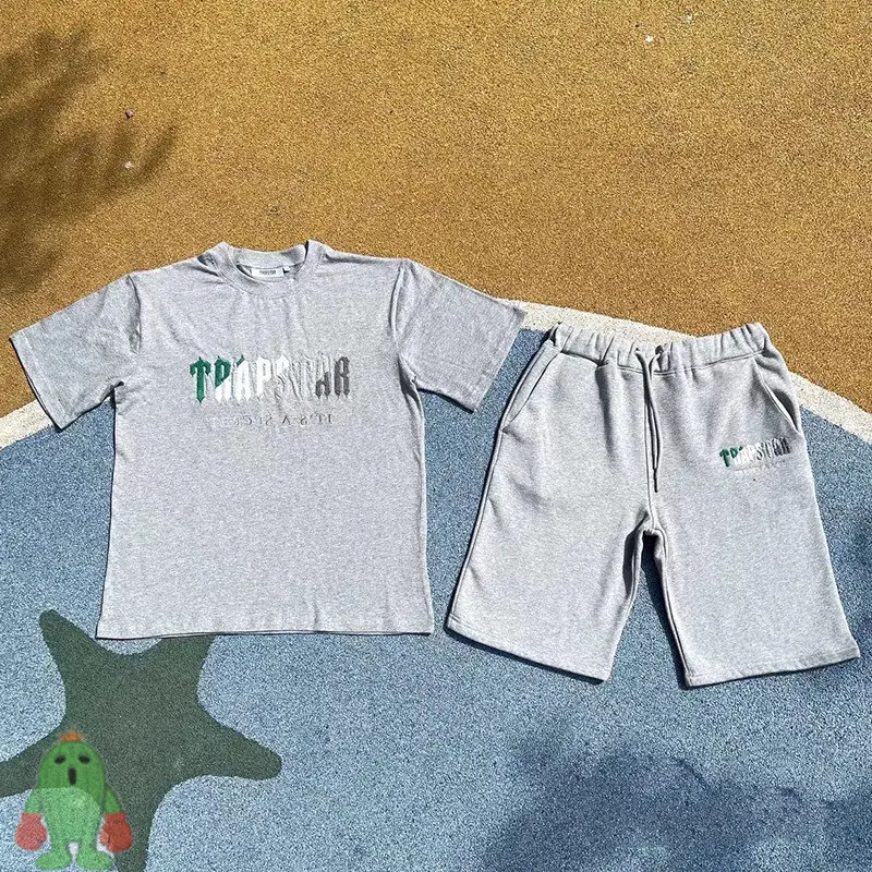 

Футболка-трапеция большого размера с градиентной вышивкой, мужская и женская Повседневная футболка в стиле хип-хоп