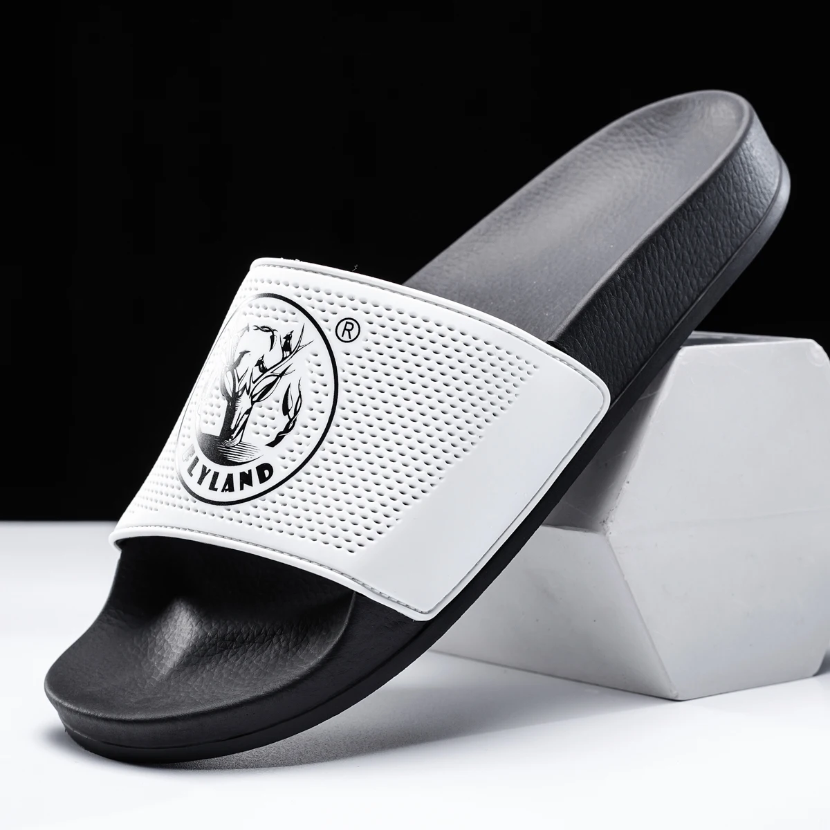 Мужские Домашние Тапочки Больших Размеров Мягкие Удобные Банные Сандалии На