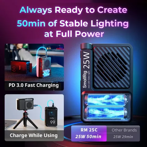 SmallRig RM 25C RGB-видеосвет 25 Вт