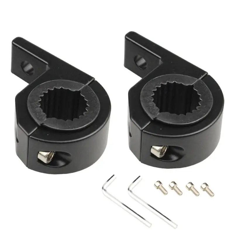 

Light Bar Clamp Mounting Brackets UTV Light Bar Mounts Kit Car Motorcycle Pipe Clamp Universal Headlight Mount Clamp Holder Pipe