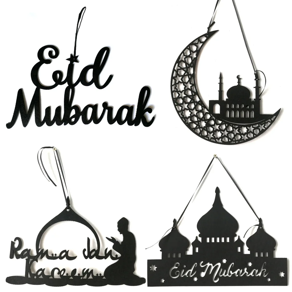 

Украшения для Рамадана, Eid Mubarak подвеска с замком Рамадан подвесные поделки для Eid Mubarak домашние украшения товары для вечеринок