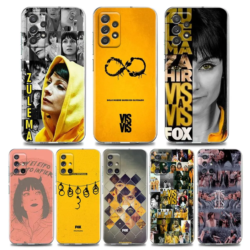

Vis A Vis Zulema Clear Phone Case for Samsung A01 A02 A02s A11 A12 A21 S A31 A41 A32 A51 A71 A42 A52 A72 Soft Silicone
