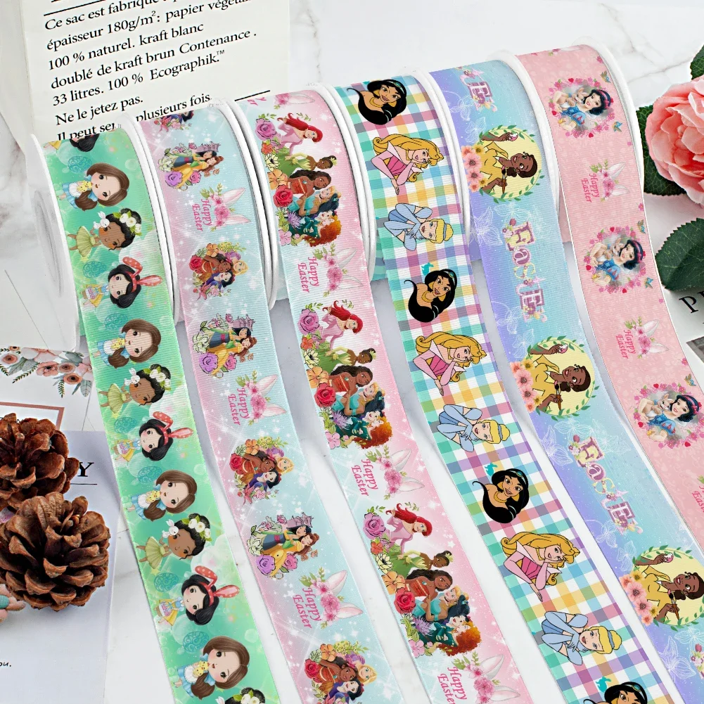 Корсажная лента с принтом принцессы из мультфильма Счастливая Пасха