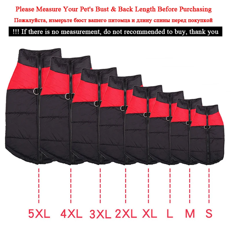 Мягкая зимняя теплая одежда для собак водонепроницаемый жилет домашних животных