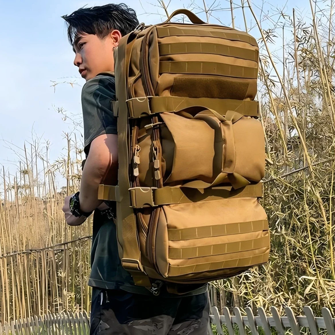 Водонепроницаемый походный рюкзак 60 л