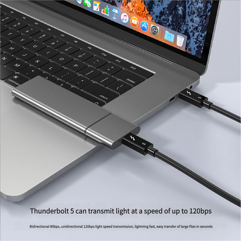 Thunderbolt 5 кабель USB-C — 240 Вт