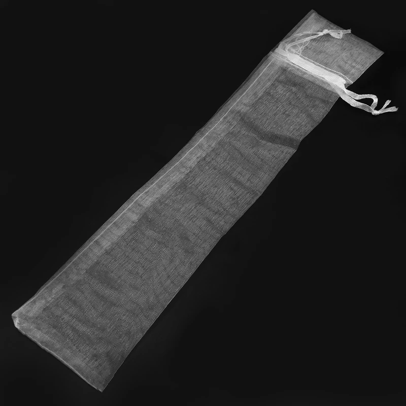 100 упаковок сумка для веера на шнурке из органзы