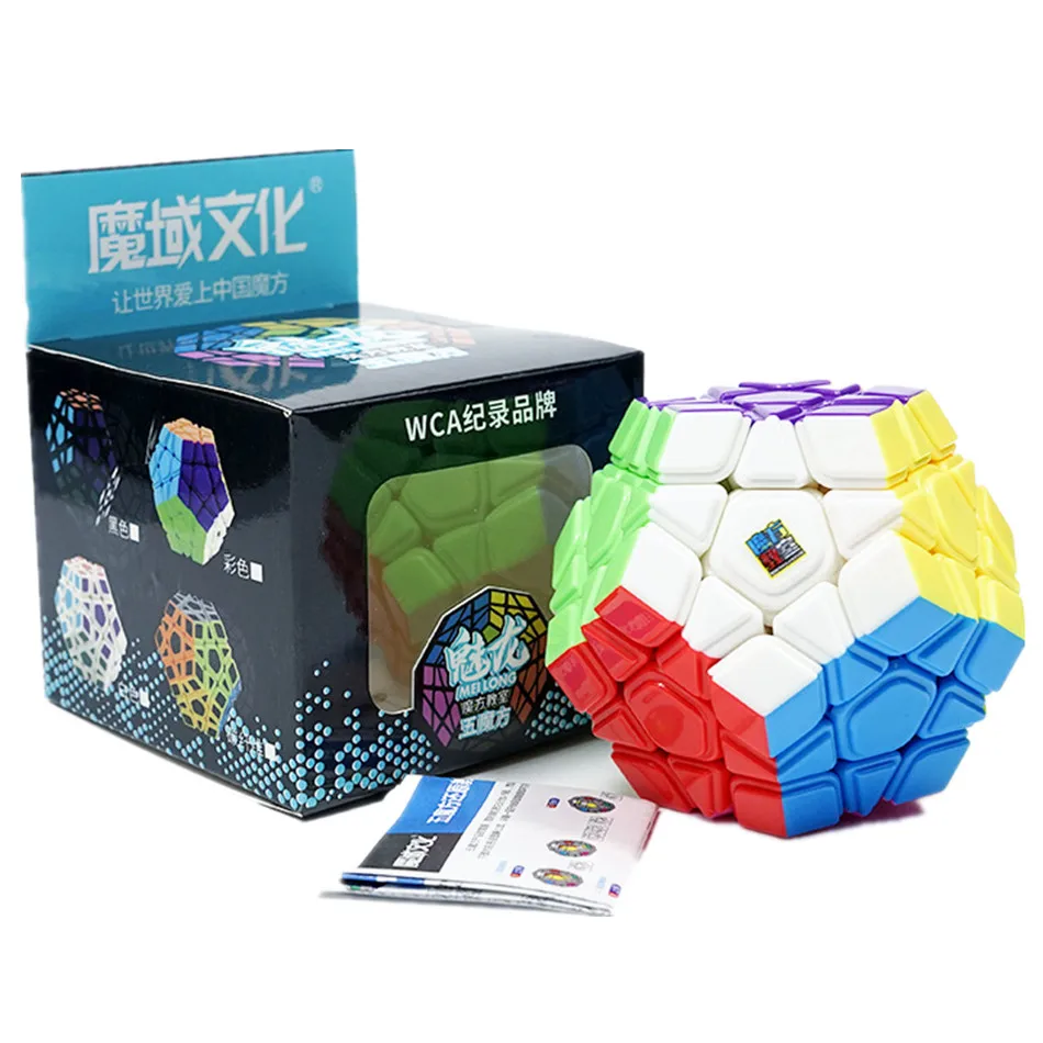 

Moyu Meilong Megaminx 3x3 куб Magico без наклеек антистресс Meilong MFJS Megaminx 2x2 магический куб головоломка развивающие игрушки