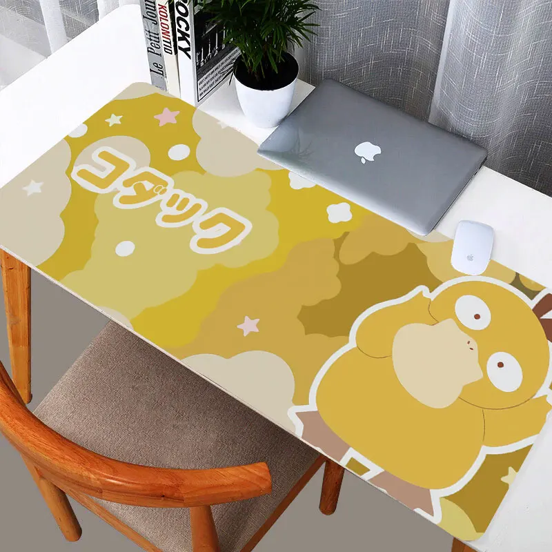 Большой игровой коврик для мыши Pokemon Пикачу Бульбазавр Charizard противоскользящий