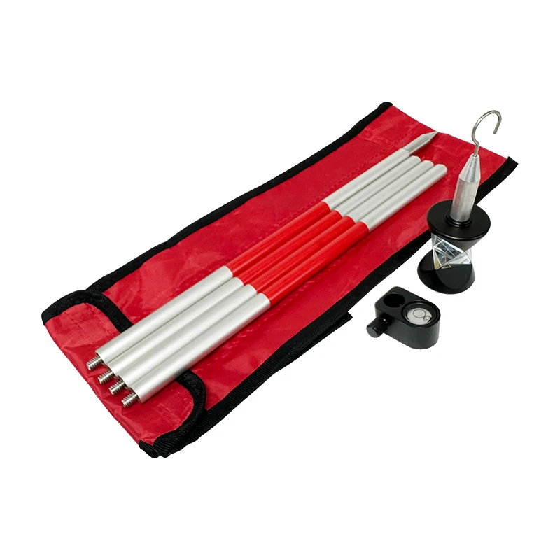 Миниатюрная Серебряная призма на 360 градусов для швейцарской общей станции