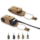 Военная Сумка для страйкбола, тактическая сумка для радио с системой Молле, сумка на пояс для раций, карманная сумка, армейская сумка для стрельбы, охоты, журнал, Магнитная сумка