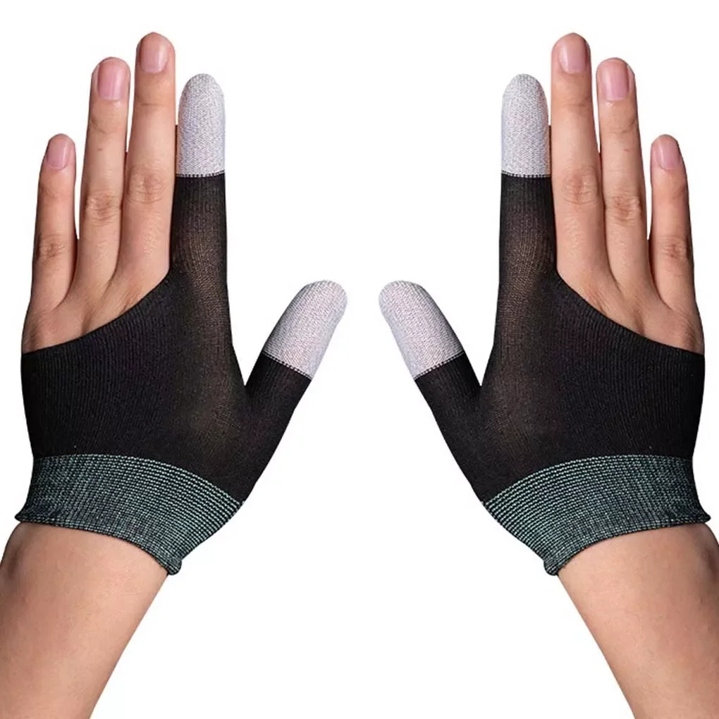 

Mobile Game Gaming Gloves For Gamer Sweatproof Anti-slip Touch Screen Finger Sleeve Breathable Mobile Gaming Gloves