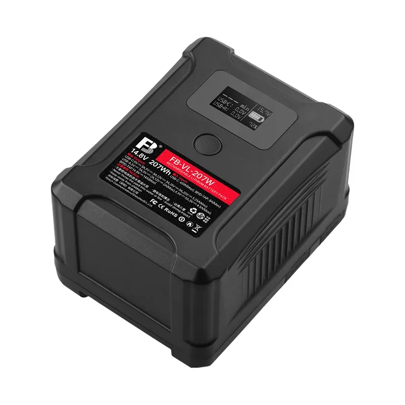 FB VL207W 14000 мАч литий-ионная аккумуляторная батарея высокой емкости с V-образным