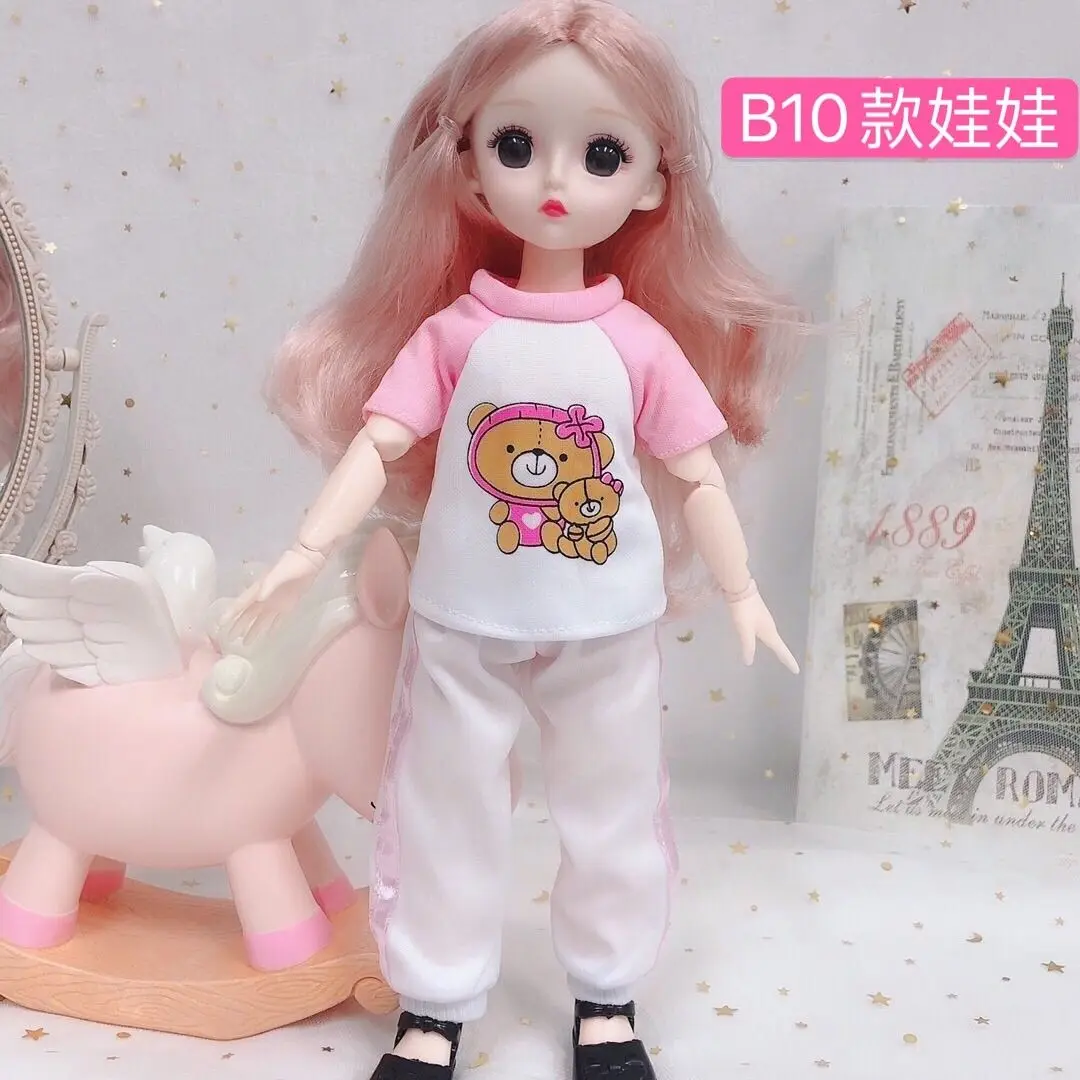 Милые игрушки для шарнирных кукол 30 см 20 шарниров набор 3D глаз игрушка девочек