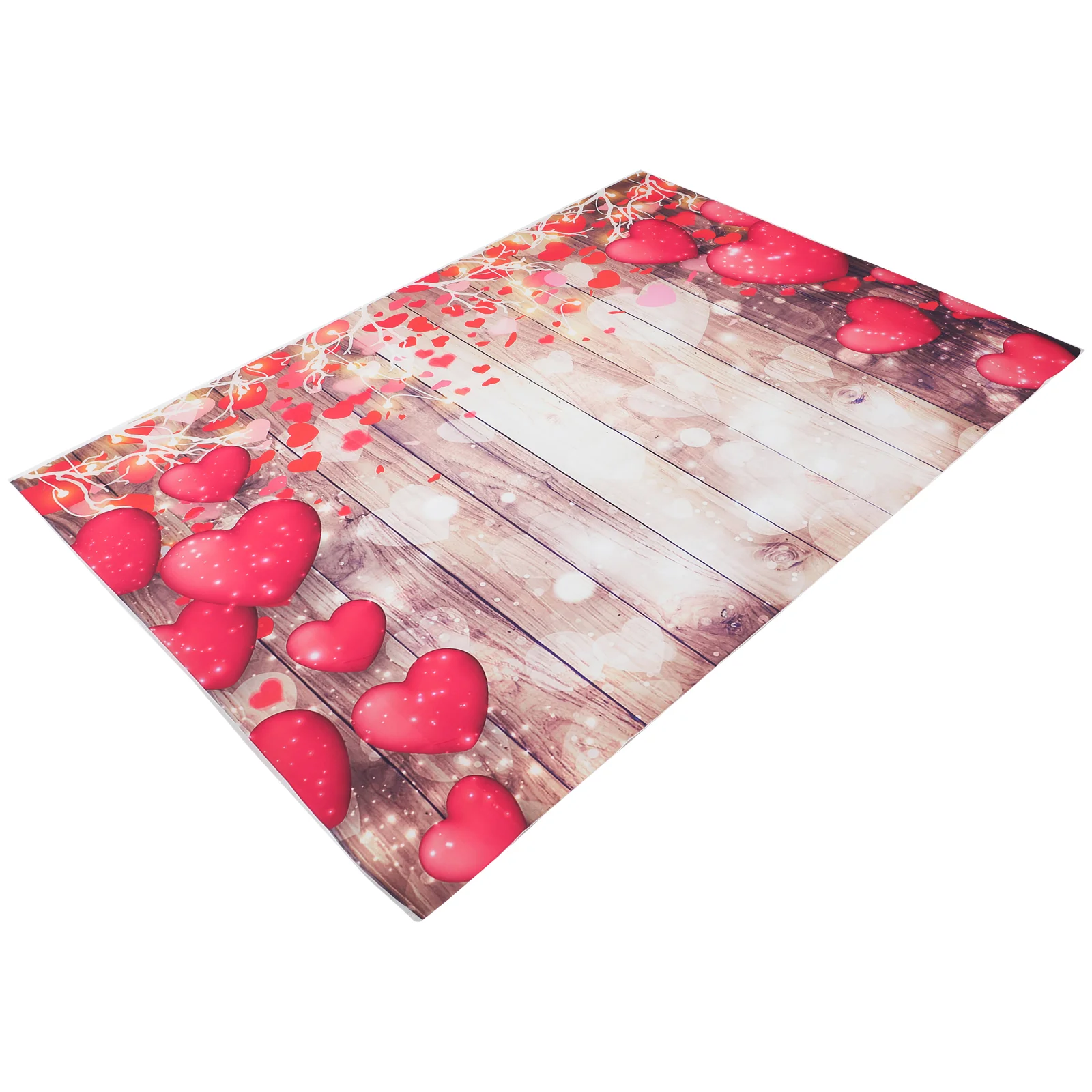 

Valentine's Day Background Romantic Heart Photo Backdrop Studio Accessory