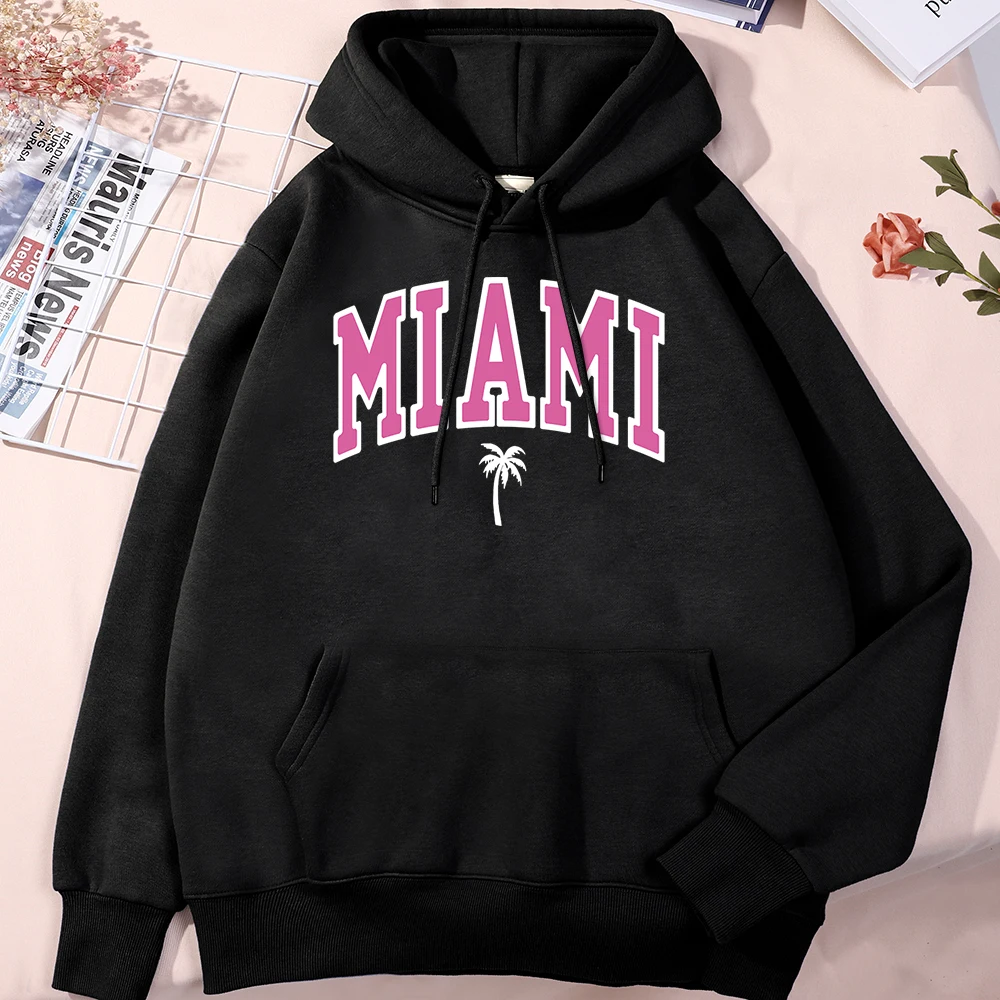 

Мужская толстовка с принтом пляжа Майами Винтажная одежда большого размера, Классическая Женская универсальная одежда в стиле Харадзюку для мужчин