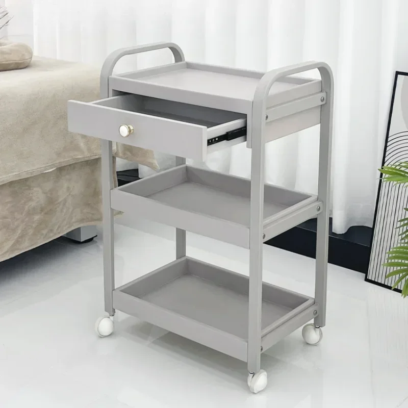 Косметическая железная тележка для покупок макияж медицинские алюминиевые