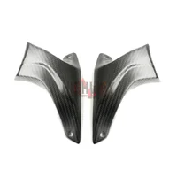 100mm Motorcycle Front Disc Cooling Air Ducts Brake Caliper Cooler Channel Carbon Fiber For DUCATI Monster 795 796 696 1100 S