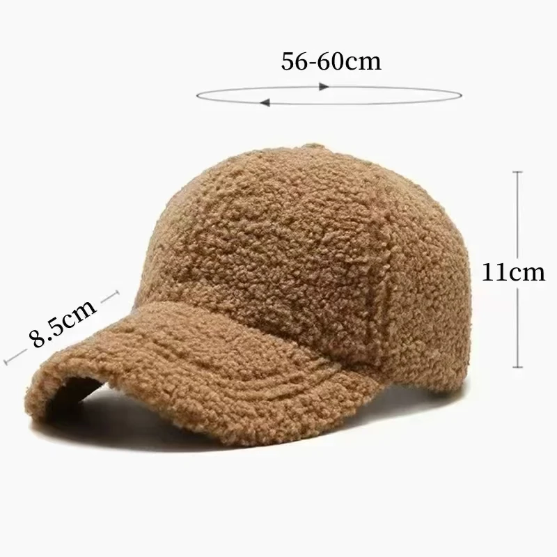 Gorra de beisbol lana cordero искусственный для женщин gorro caplido felpa прошивка marea отоложение и