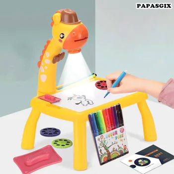 Mini Led Projector Art Drawing Table Educational Toy 1