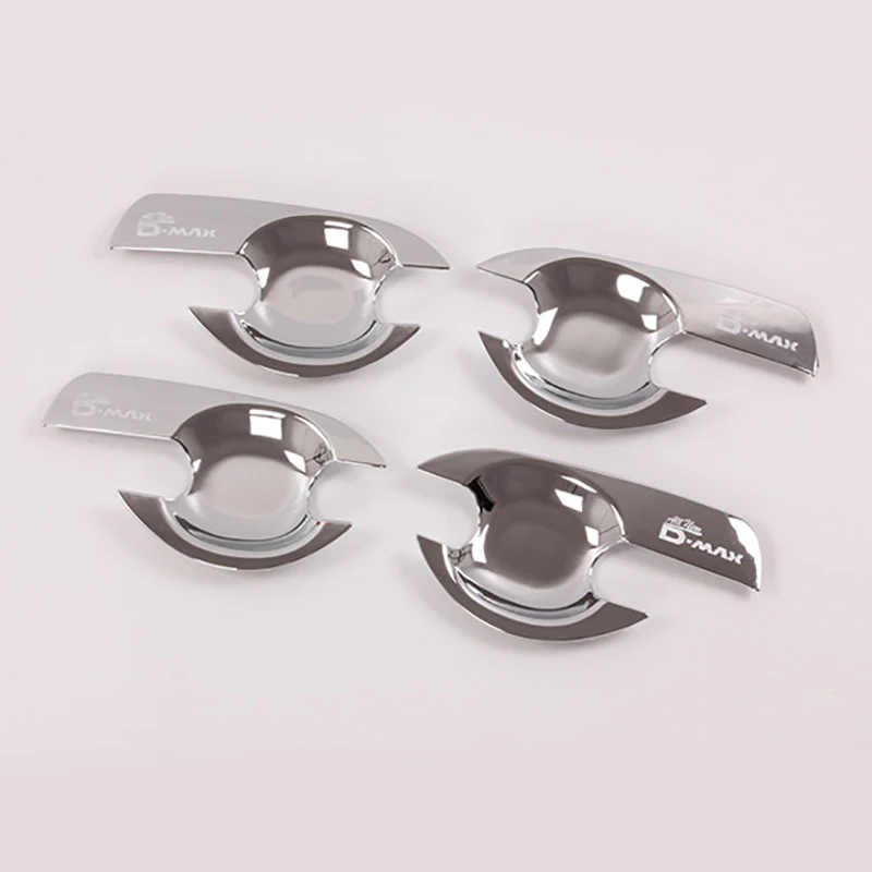 4 шт./компл. ABS Хромированная Крышка для автомобильной дверной ручки крышка