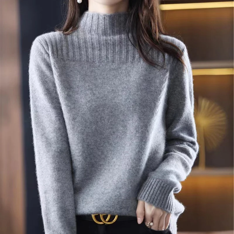 

Turtleneck Winter Clothes Women Sweater Long Sleeve Tops Pullover Korean Fashion Sweaters Pull Femme Sueters De Mujer Moda 2023