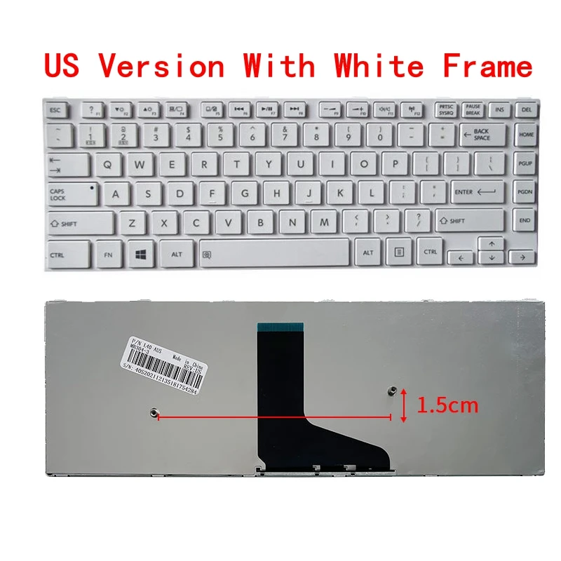 SP/US новая клавиатура для ноутбука TOSHIBA Satellite L40-A L45-A L40D-A S40-A/C40-A C45-A