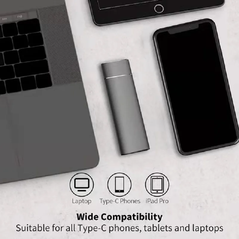 new 4TB 8TB 2TB External SSD 1TB Mobile Solid State Hard Drive USB 3.1 Typc-C Portable ssd |