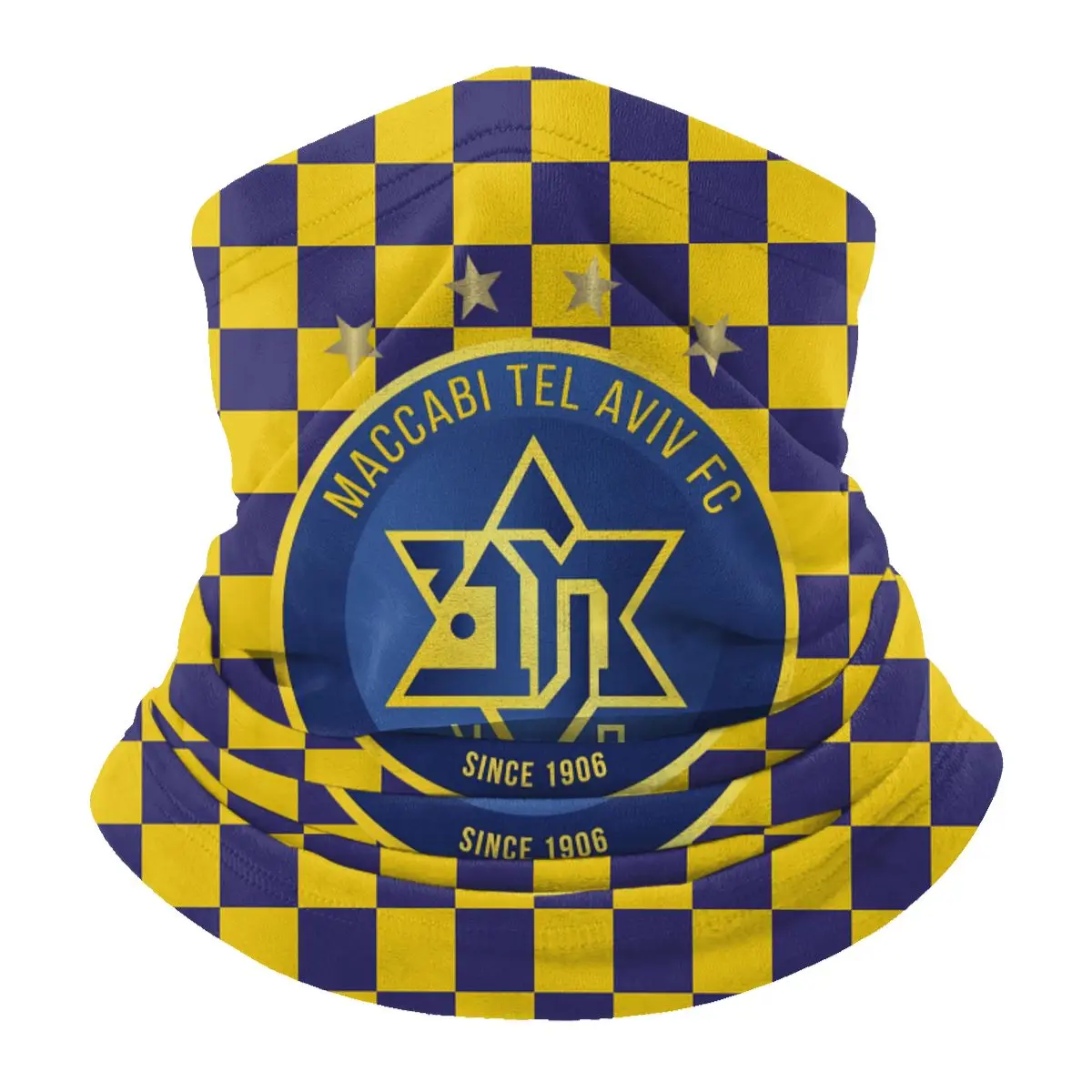 

Israel Maccabi Tel Aviv Fc Men&Women Face Mask Balaclavas Seamless Bandana Headwear Neck Warmer Gaiter Outdoor Multi-Functional