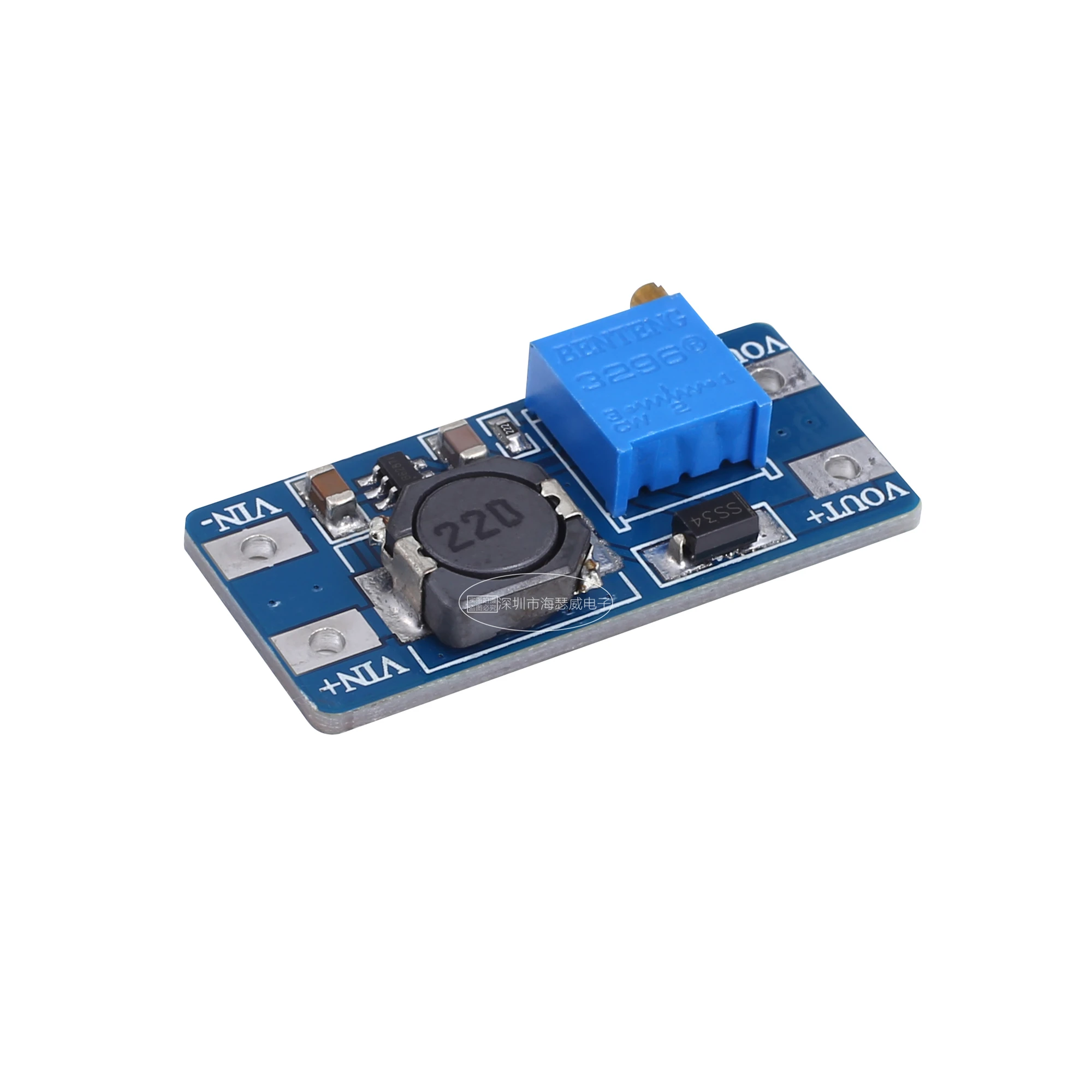 10 шт. регулируемый Повышающий Модуль постоянного тока MT3608 2 А 2-24 В до 5 9 12 28 в -