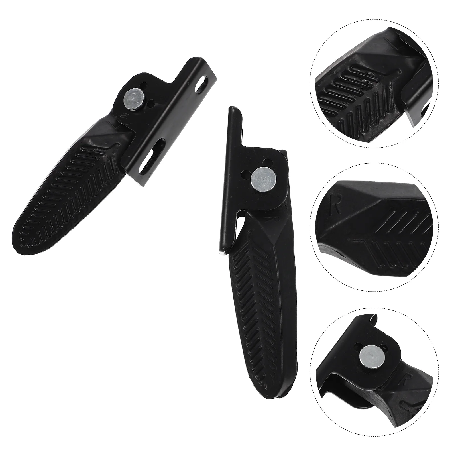 

1 Pair of Bike Pegs Folding Bike Rear Pedal Replacements Mountain Bike Pedals Anti-skid Bike Pedals