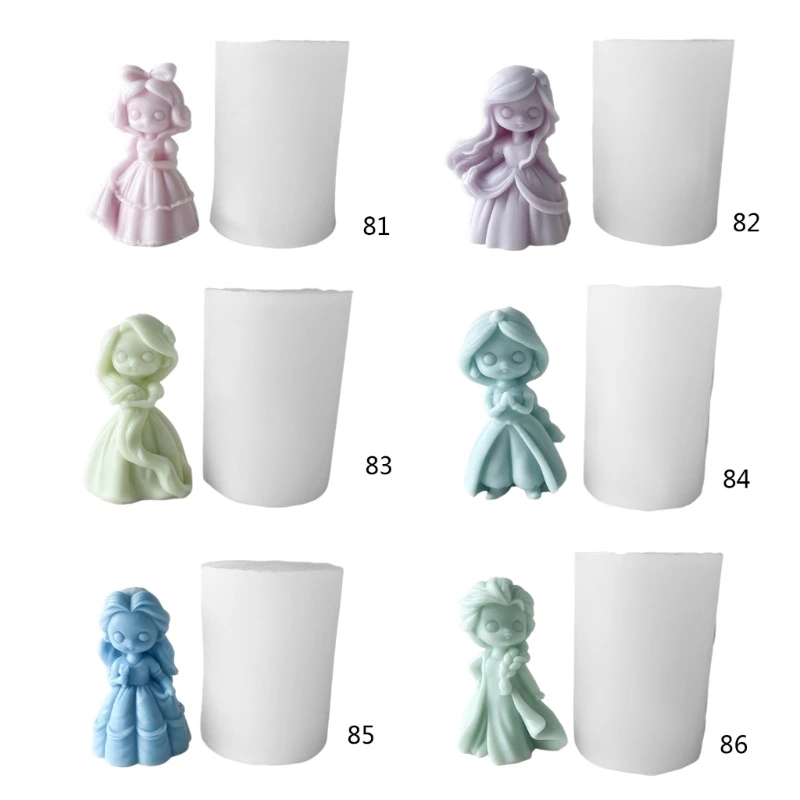 

Формы, силиконовая форма для девочек для изготовления свечей, штукатурка