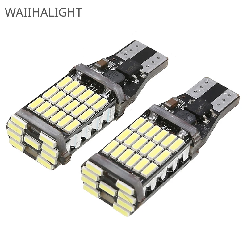 100 шт. T15 4014 45SMD Canbus светодиодный автомобильный дополнительный стоп-сигнал задний