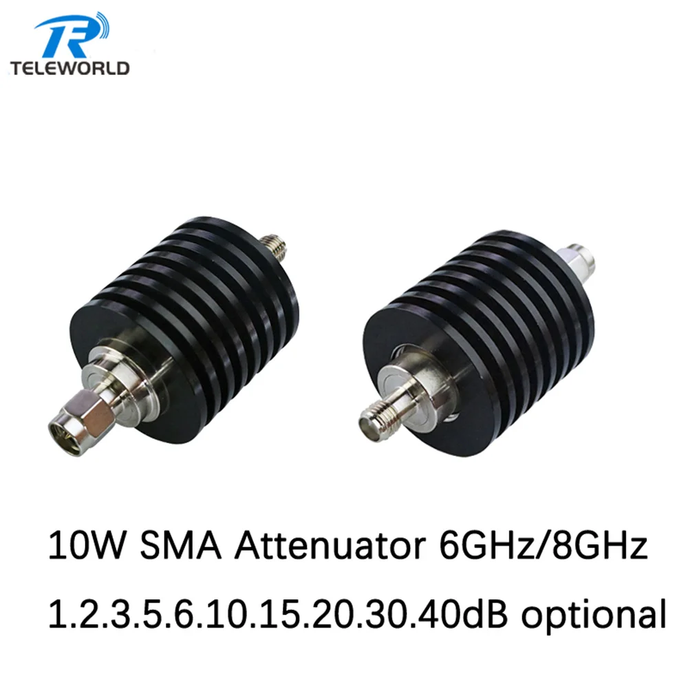 

SMA Аттенюатор 10 Вт 6 ГГц 8 ГГц