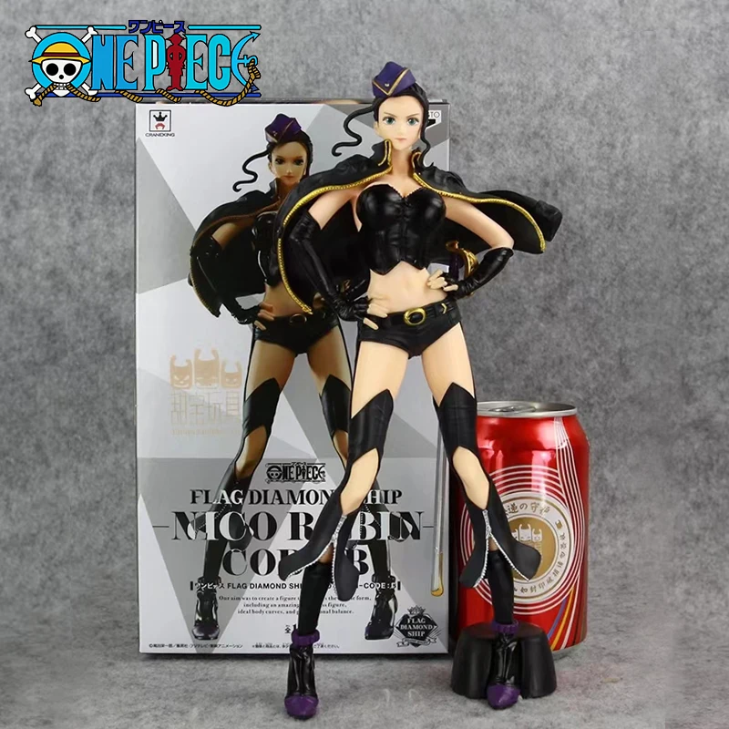 

Аниме флаг алмазный корабль один кусок Нико Робин Код: B ПВХ фигурка Коллекционная модель игрушки детские подарки