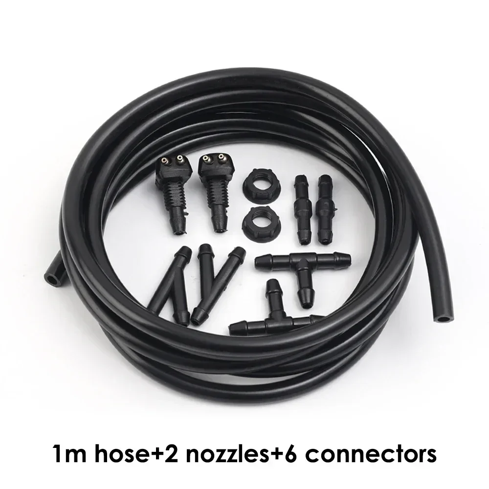 

Автомобильный шланг омывателя лобового стекла, щетка стеклоочистителя, универсальная труба, разъем для струйного распыления, сменный комплект, сопло, соединитель трубки для водяной жидкости