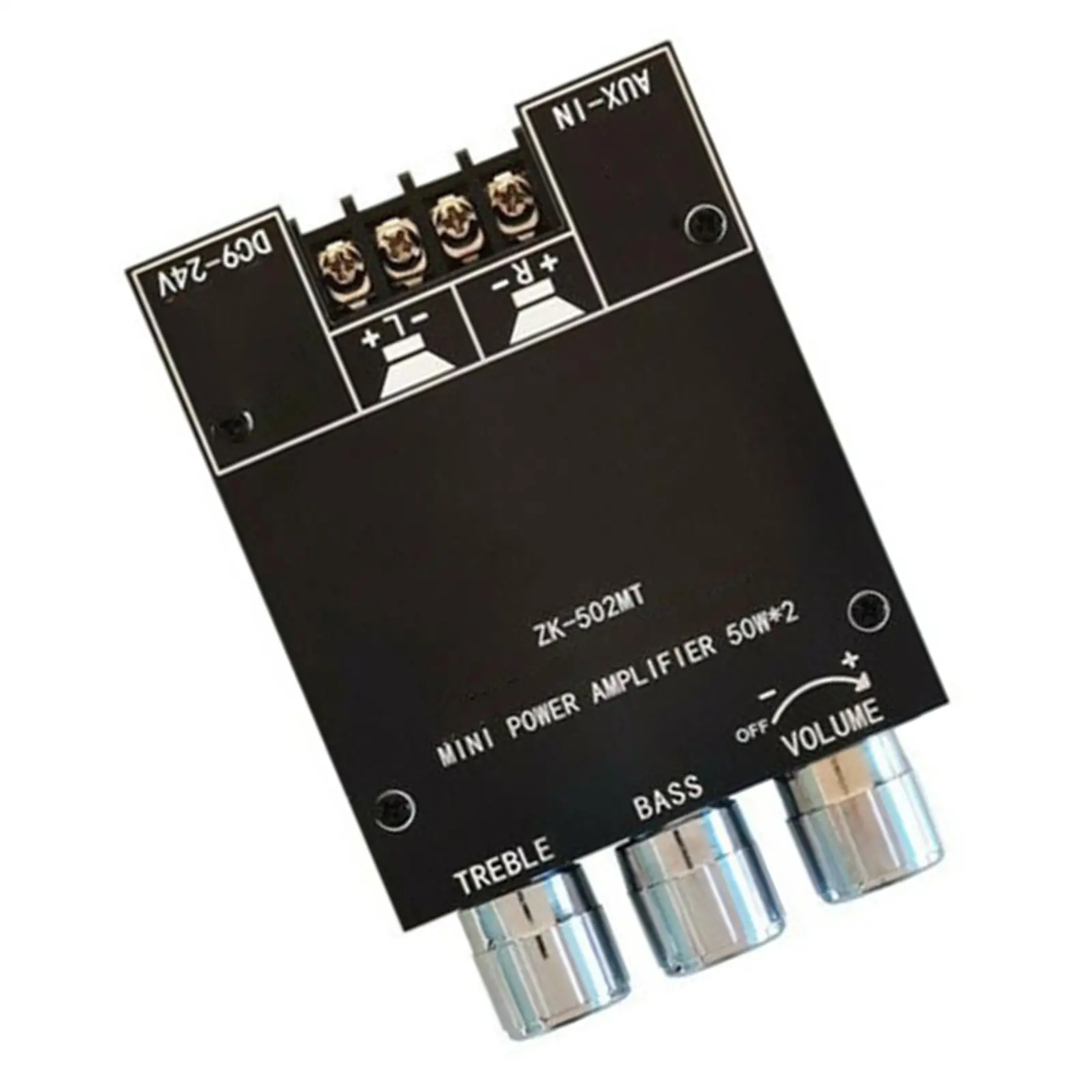 Плата усилителя сабвуфера Electronics Zk-502MT 2.0 2x50 Вт для