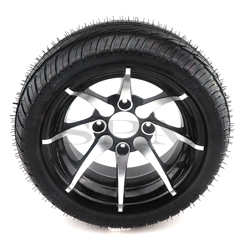 

205/30-12 235/30-12 inch tubeless tires with aluminum alloy rims fit for ATV kart UTV off-road vehicle front and rear wheels